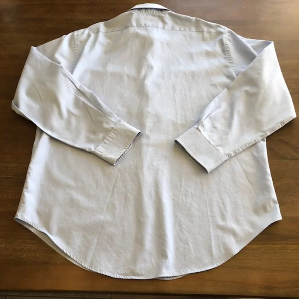 American Living‎ Button Down Long Sleeve Shirt Men's XL 17 34/45 Light Blue